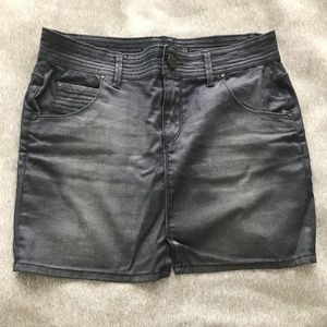 Jean Skirt From Zara